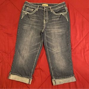 Earl Jean Denim Capri